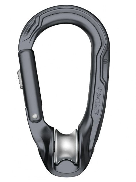 Karabinek Maxiom Rig Slider Edelrid anthracite