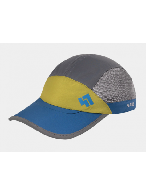Czapka z daszkiem Alpinus Manila Szaro-Zielono-Niebieska