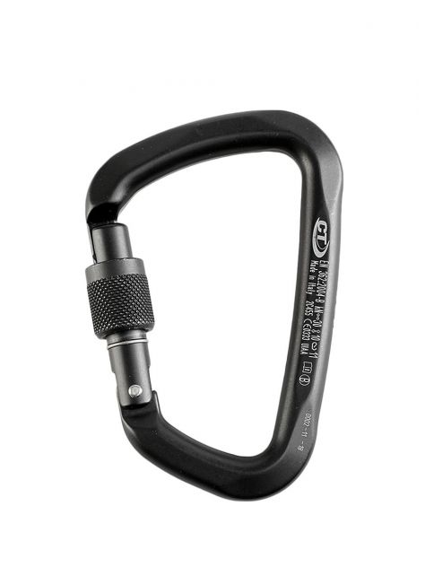 Karabinek Large CF SG (Screw Gate) Climbing Technology czarny