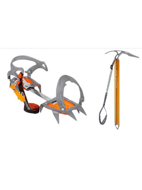 Zestaw czekan Astra 50cm + raki NEVIS Flex Flex Climbing Technology