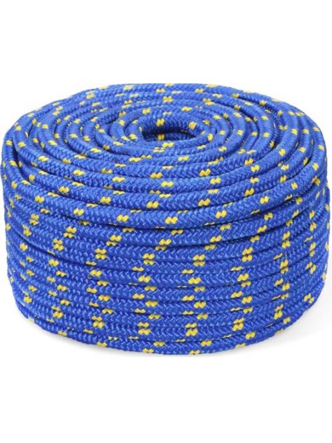 Lina pleciona polipropylenowa 18mm Alpintech niebieska WYPRZEDAŻ 8 mb