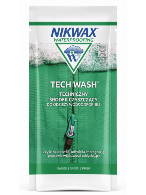 Środek piorący Tech Wash saszetka 100ml Nikwax
