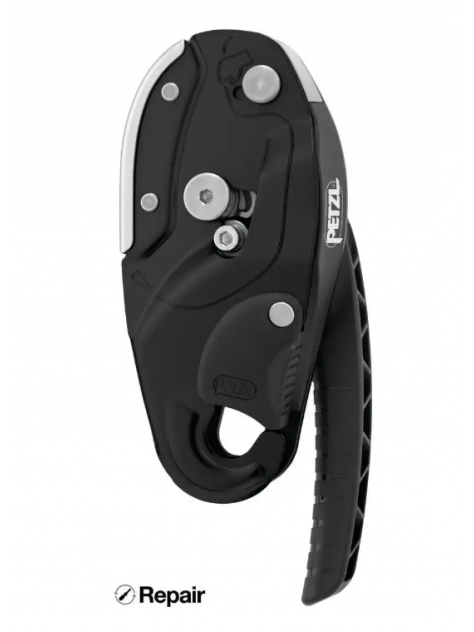 Przyrząd zjazdowy Rig Naprawialny Petzl czarny (wersja 2026)