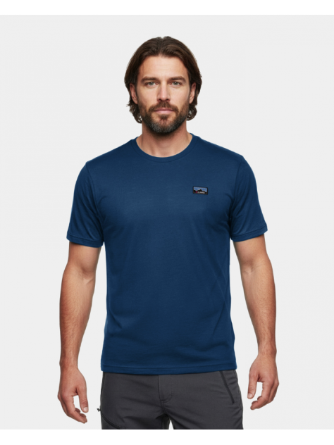 Koszulka męska merino Alpinus Otago niebieska