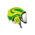 Kask arborystyczny Protos Integral Arborist Pfanner yellow hi-vis–green