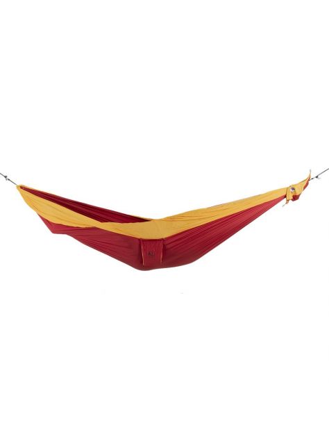 Hamak podwójny Ticket To The Moon burgundy/dark yellow 34/37