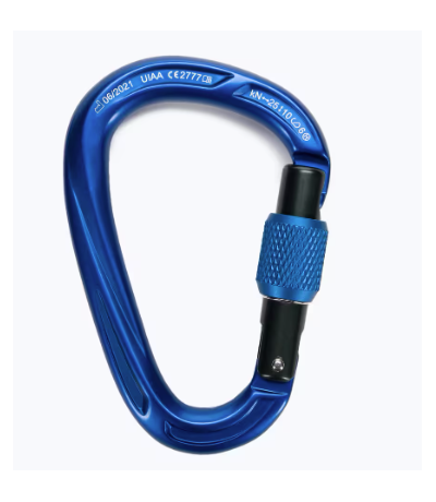 Karabinek Crag HMS SG Mammut niebieski