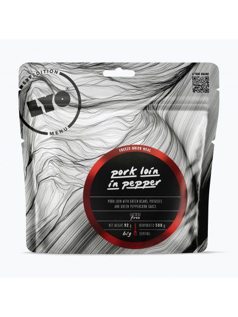 Danie liofilizat Schab w sosie z zielonego pieprzu LyoFood 500g