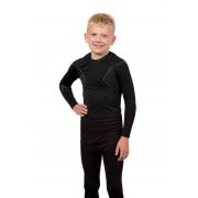 Bielizna termoaktywna dziecięca Active Set Junior Alpinus czarna