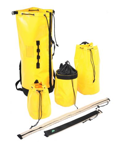 Promocyjny zestaw worków transportowych i osłon liny Alpintech