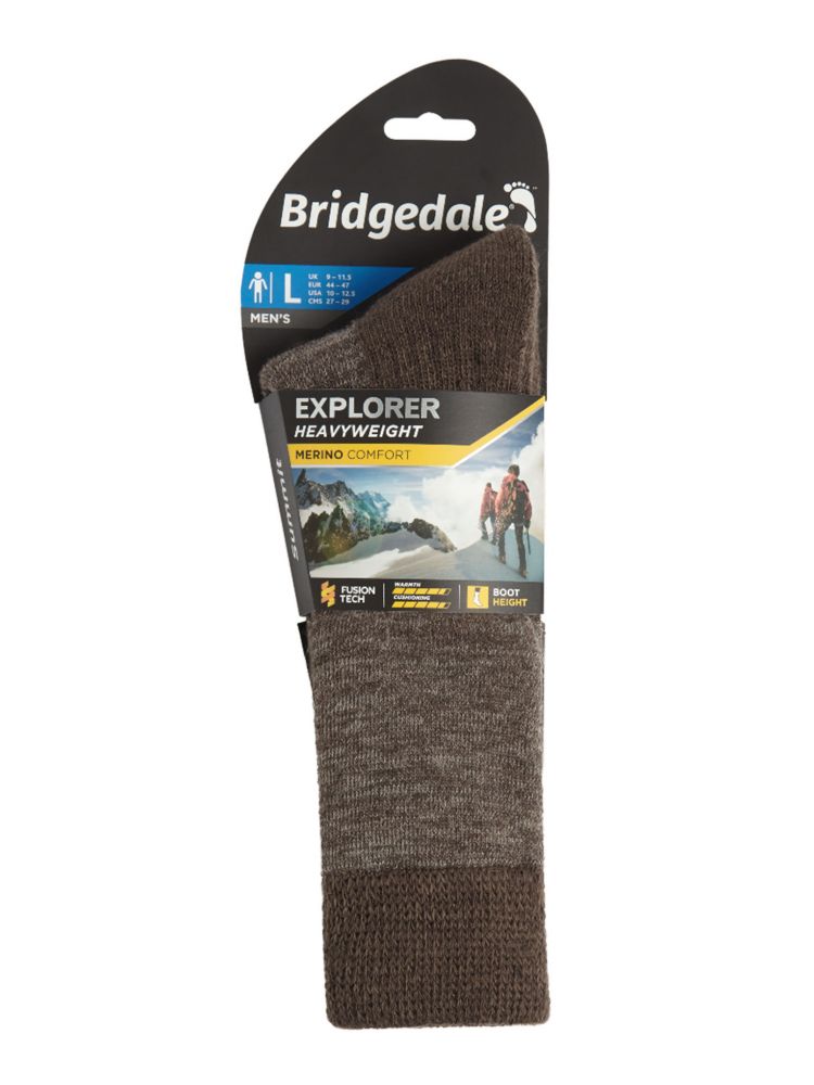 Skarpety Explorer Heavyweight Merino Comfort Boot Bridgedale chestnut