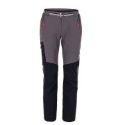 Spodnie górskie Vino Milo grey/black/red zips
