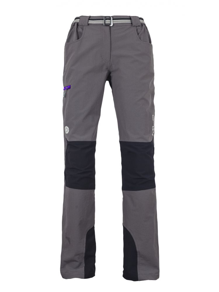 Spodnie górskie Tacul Lady Milo grey/black/violet zips