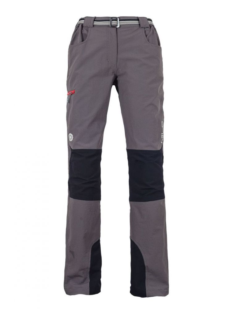 Spodnie górskie Tacul Lady Milo grey/black/red zips