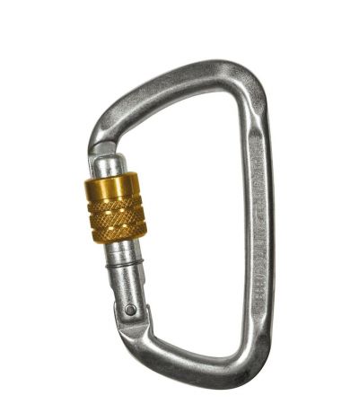 Karabinek D-Shape Steel CF SG (Screw Gate) Climbing Technology