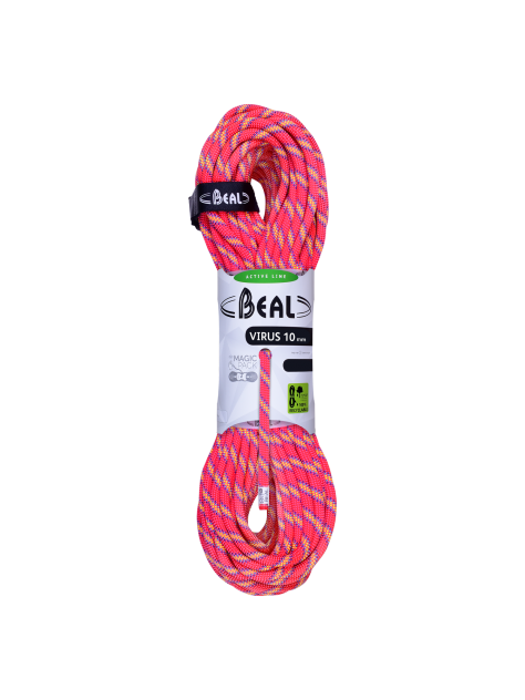 Lina dynamiczna Virus 10mm 60m Beal  różowa