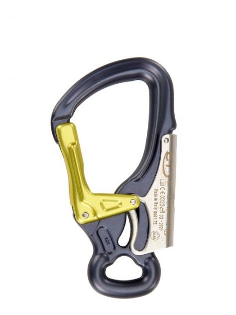 Karabinek via ferrata Advance K-Advance Climbing Technology – anthracite/green