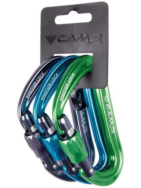 Zestaw karabinków Photon Lock Camp 3-pack