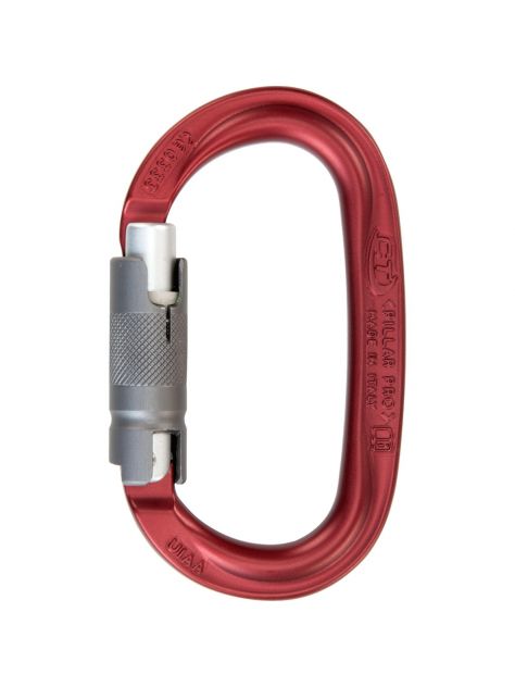 Karabinek Pillar Pro TG (Triplex) Climbing Technology – red