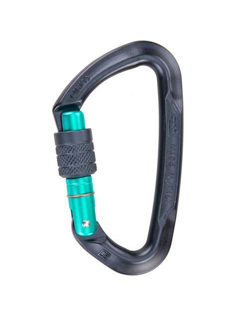 Karabinek Lime SG (Screw Gate) Climbing Technology anthracite-blue marine