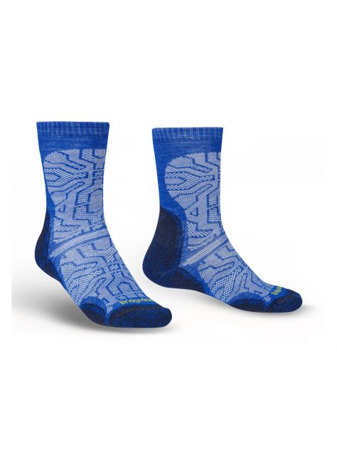 Skarpety Bridgedale Hike UL T2 Merino Performance Crew - royal blue