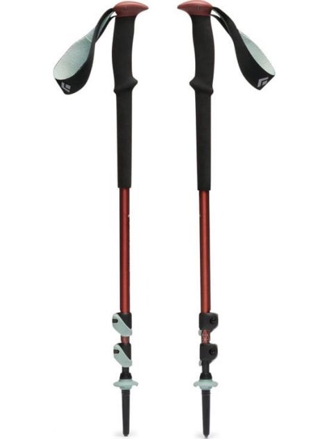 Kije trekkingowe TRAIL Black Diamond – iron red