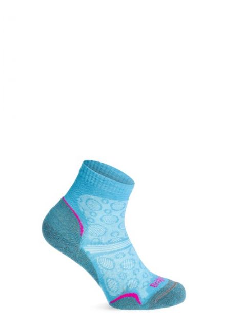 Skarpety damskie Bridgedale Hike UL T2 Merino Performance Crew - blue