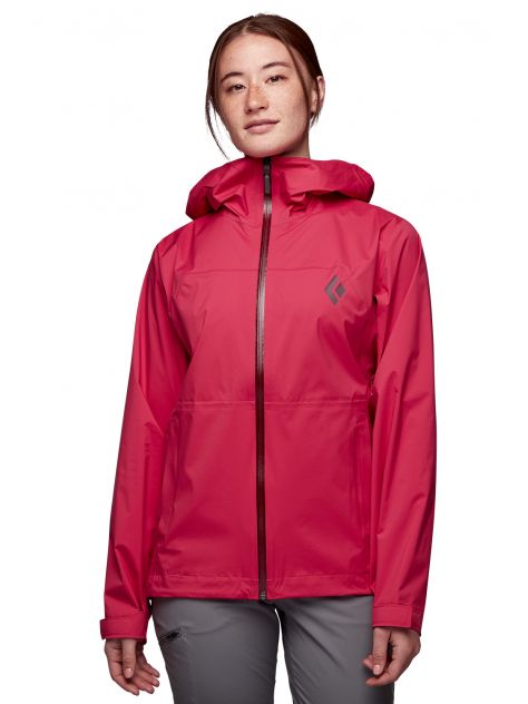 Kurtka damska Stormline Stretch Rain Shell Black Diamond pomegranate