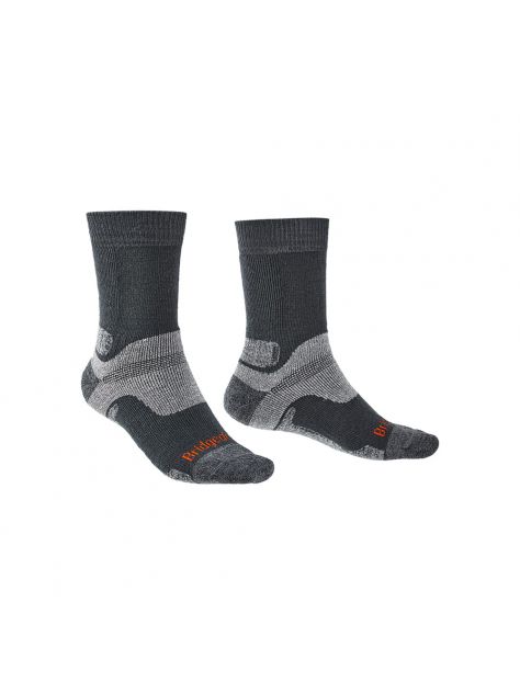 Skarpety Hike Midweight Merino Performance Bridgedale gunmetal